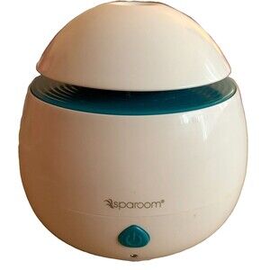 Sparoom Essential Oil Diffuser Barely Used White And Green Color Medium Size